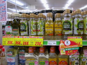 Olio di oliva italiano in Giappone