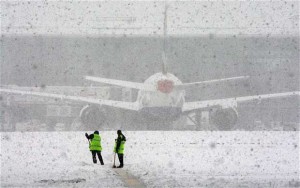 Aereoporti chiusi per neve