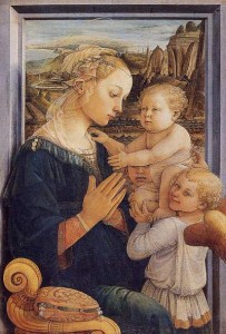 firenze_filippo_lippi_madonna_col_bambino_e_due_angeli