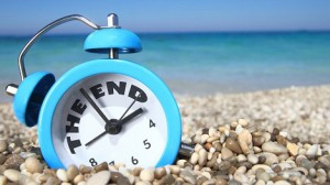 Fine delle vacanze