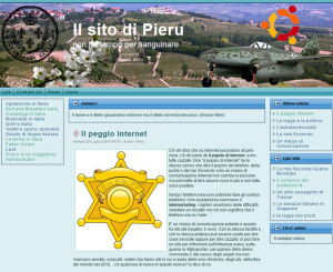 Il vecchio sito di Pieru Il vecchio sito di Pieru