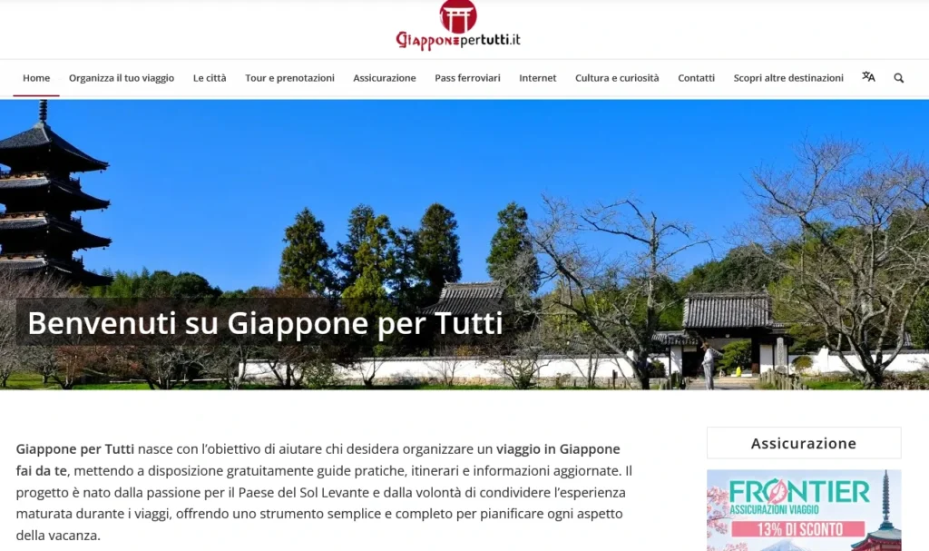Giappone come organizzare un viaggio economico